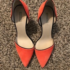 Giorgio Armani Coral Pencil Heels